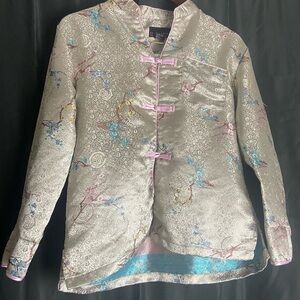 Last Chance ! Robert Louis Asian Floral Print Jacket   💕